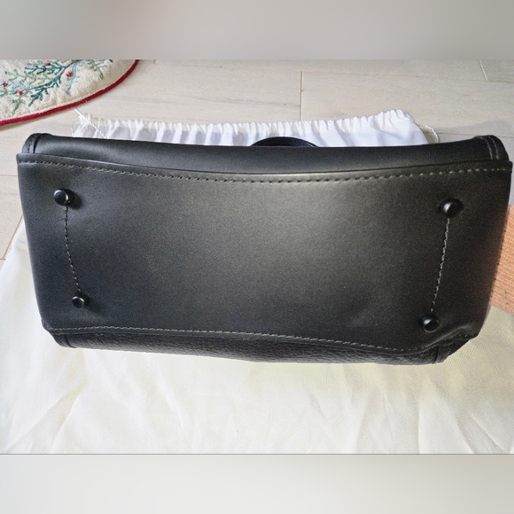 Coach Drifter CarryAll Black Leather Shoulder Bag